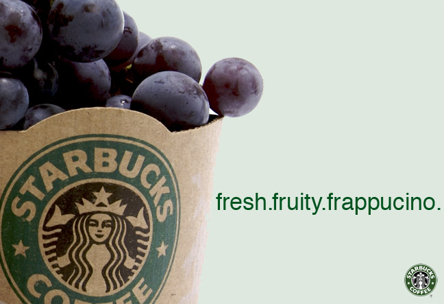 Starbucks Grape Ad