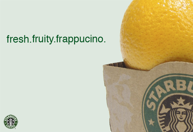 Starbucks Orange Ad